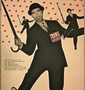Wonderful To Be Young - 1964 Czech Poster - Super Fun Hearts & Cane Art